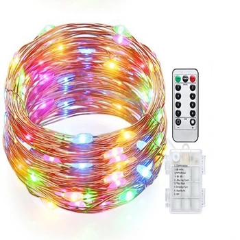 CLAITE 5m 50 LED String Lights + Remote Control Timer Copper Wire Wedding Christmas Outdoor Decoration IP65 Lighting Strings
CLAITE 5m 50 LED String Lights + Remote Control Timer Copper Wire Wedding Christmas Outdoor Decoration IP65 Lighting Strings