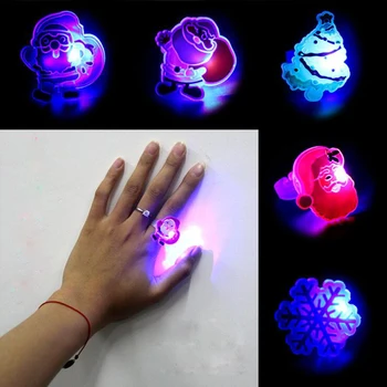 5pcs/lot Cartoon LED Night Light Flashing Light Up Glowing Finger Ring Christmas New Year Party Favor Gifts Toys for Children
5pcs/lot Cartoon LED Night Light Flashing Light Up Glowing Finger Ring Christmas New Year Party Favor Gifts Toys for Children