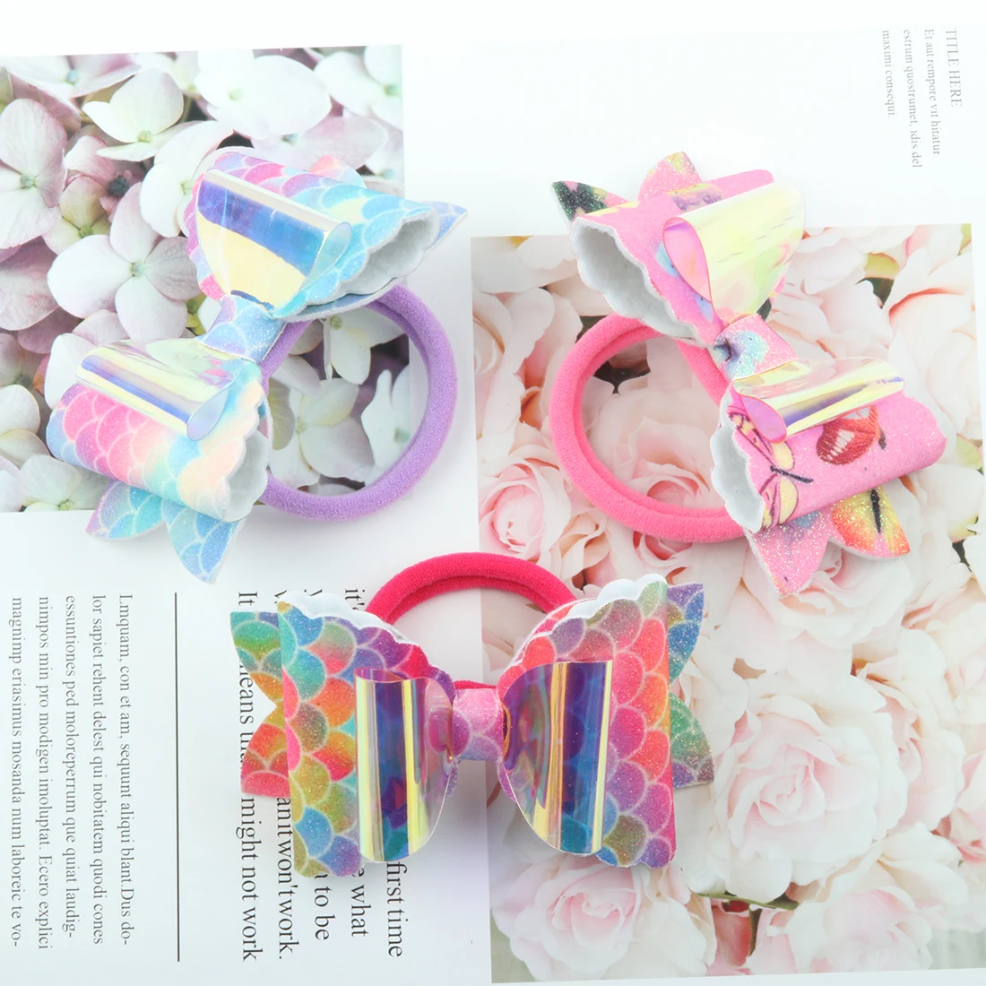 XIMA 3inch Colorful Glitter Hair Bow Mermaid Bows Boutique Elastic Hair Rings Girls Hairband Hair Accessories for Party Band
XIMA 3inch Colorful Glitter Hair Bow Mermaid Bows Boutique Elastic Hair Rings Girls Hairband Hair Accessories for Party Band