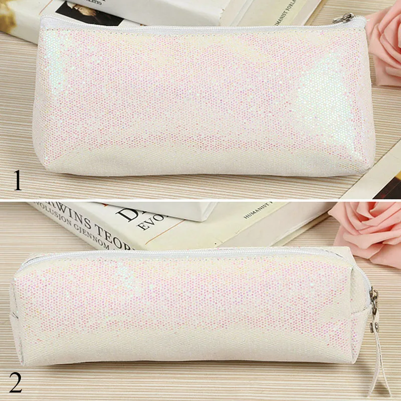 Mermaid Pencil Case White Glitter Pencil Bag School Creative Large Capacity Pencilcase For Girls Gift School Supplies Stationery
Mermaid Pencil Case White Glitter Pencil Bag School Creative Large Capacity Pencilcase For Girls Gift School Supplies Stationery