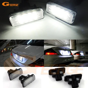 For Mercedes Benz C E CLS SLK Class S203 W211 S211 W219 R171 Excellent Ultra bright 18 smd Led License plate light No OBC error 
For Mercedes Benz C E CLS SLK Class S203 W211 S211 W219 R171 Excellent Ultra bright 18 smd Led License plate light No OBC error