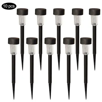10pcs/lot Colorful Light Stainless Steel LED Solar Lawn Light Garden Decor Outdoor Waterproof IP65 Bollard Solar Stick Lights
10pcs/lot Colorful Light Stainless Steel LED Solar Lawn Light Garden Decor Outdoor Waterproof IP65 Bollard Solar Stick Lights