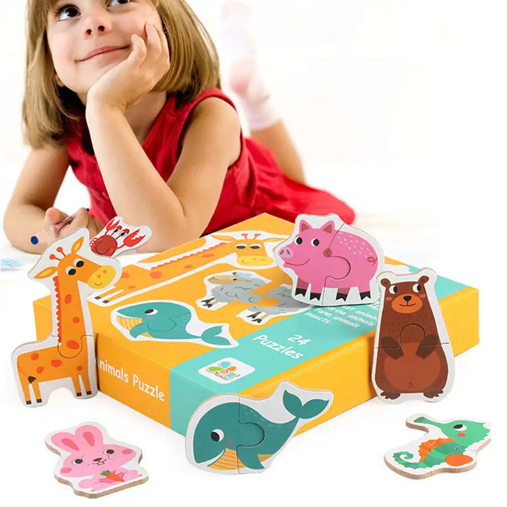 Children Large Matching Puzzle Games Early Learning Card Jigsaw Puzzle Toys for Children Kids Educational Toys Gift Boy
Children Large Matching Puzzle Games Early Learning Card Jigsaw Puzzle Toys for Children Kids Educational Toys Gift Boy