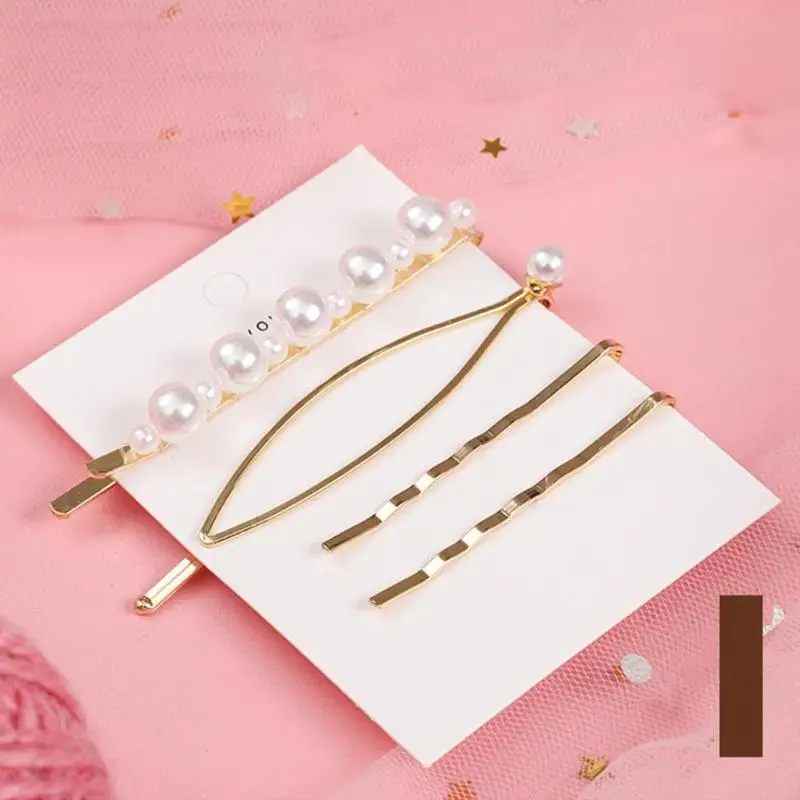 Fashion Women Girls Imitation Pearl Hair Clips Hairpins Snap Barrette Alloy Hairgrip Hair Styling Tools Accessories Headdress
Fashion Women Girls Imitation Pearl Hair Clips Hairpins Snap Barrette Alloy Hairgrip Hair Styling Tools Accessories Headdress