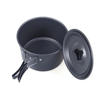 Outdoor Cooking Set Camping Pan Pot Kit Cookware Utensils for 4-5 People Portable Anodised Aluminum Non-stick Outdoor Tableware
Outdoor Cooking Set Camping Pan Pot Kit Cookware Utensils for 4-5 People Portable Anodised Aluminum Non-stick Outdoor Tableware