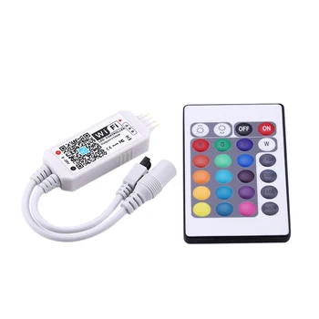 Voice Control DC5-28V Mini Portable RGBW WIFI Intelligent Controller with Remote Control for Android/ IOS System for Stair Home
Voice Control DC5-28V Mini Portable RGBW WIFI Intelligent Controller with Remote Control for Android/ IOS System for Stair Home