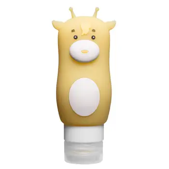 Cartoon Empty Silicone Refillable Bottles Travel Squeeze Dispenser For Lotion Shampoo Bath Tube Liquid Cream Container
Cartoon Empty Silicone Refillable Bottles Travel Squeeze Dispenser For Lotion Shampoo Bath Tube Liquid Cream Container