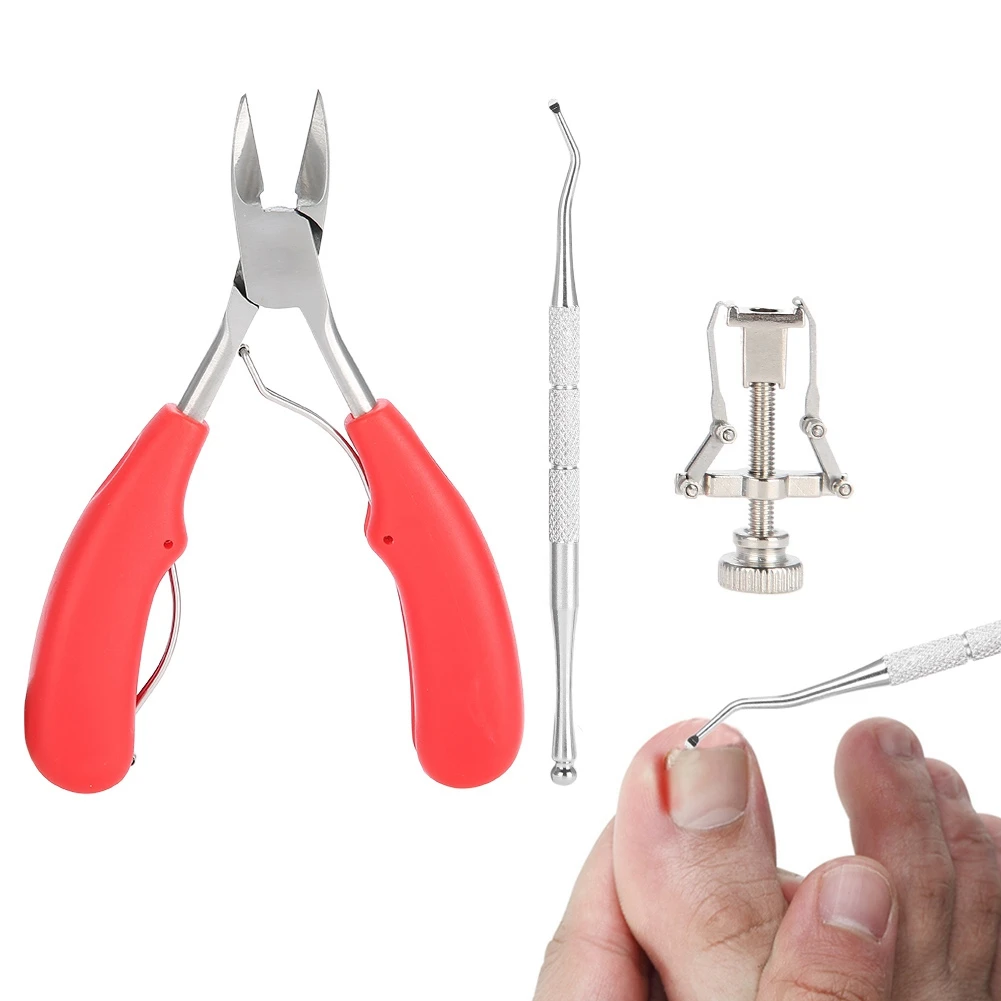 3Pcs/Set Professional Toenail Care Tool Ingrown Toenail Fixer Cuticle Nipper Nail File Kit Accessories
3Pcs/Set Professional Toenail Care Tool Ingrown Toenail Fixer Cuticle Nipper Nail File Kit Accessories