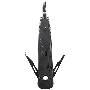 AUA Hot Black 110 Wire Cutter Knife Telecom Pliers Punch Down Tool For Rj45 11 Module Network Cable Telephone Patch Panel
AUA Hot Black 110 Wire Cutter Knife Telecom Pliers Punch Down Tool For Rj45 11 Module Network Cable Telephone Patch Panel