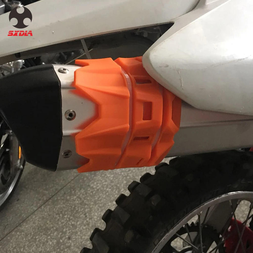 Motorcycle Exhaust system escape Muffler Silencer Protector Guard For KTM HONDA SUZUKI YAMAHA KAWASAKI Motocross Dirt bike
Motorcycle Exhaust system escape Muffler Silencer Protector Guard For KTM HONDA SUZUKI YAMAHA KAWASAKI Motocross Dirt bike