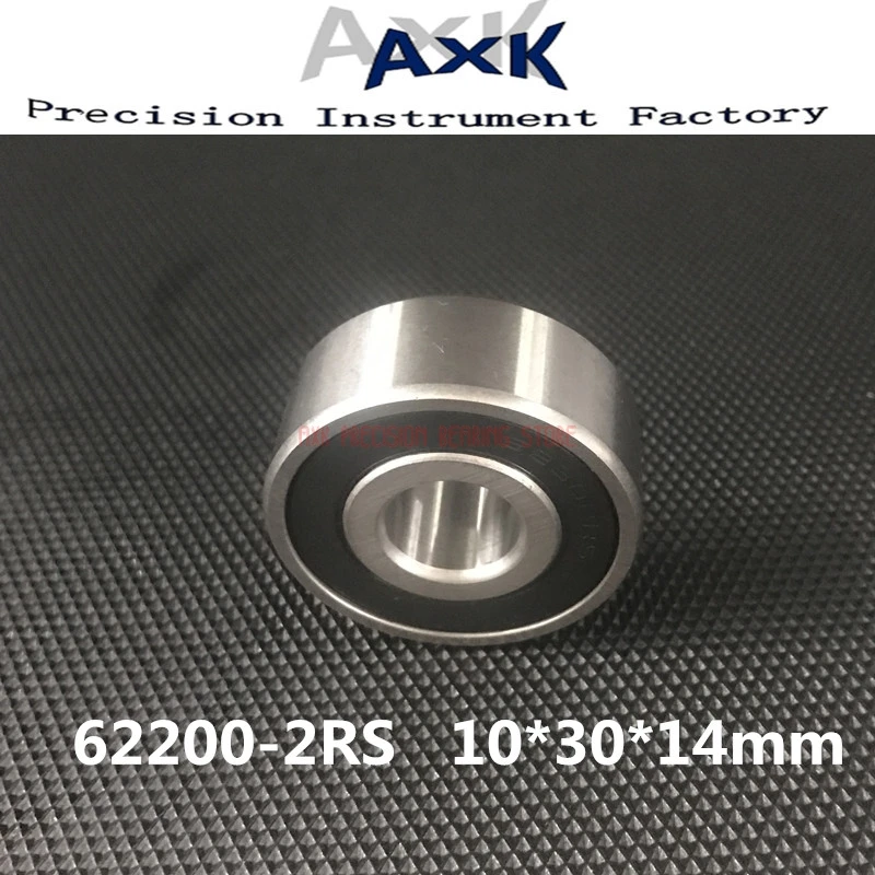 10pcs Free Shipping 62200 2rs 62200-2rs 10x30x14 10*30*14mm Double Shielded Deep Ball Bearings Large Breadth 6200 Rodamientos 
10pcs Free Shipping 62200 2rs 62200-2rs 10x30x14 10*30*14mm Double Shielded Deep Ball Bearings Large Breadth 6200 Rodamientos