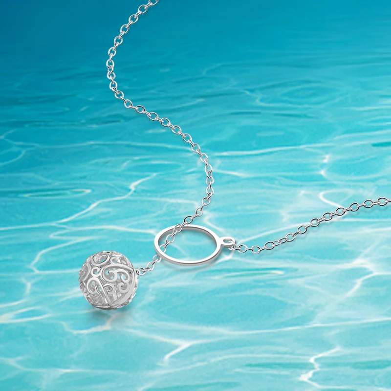 2018 Hot Fashion 925 sterling silver Hollow Ball Necklaces For Woman,Round Pendants Statement Chokers 925 Jewelry
2018 Hot Fashion 925 sterling silver Hollow Ball Necklaces For Woman,Round Pendants Statement Chokers 925 Jewelry