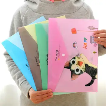 Portable Cute Cat Animal Pattern Plastic A4 Paper File Bag Transparent File Folder PVC File Pocket 
Portable Cute Cat Animal Pattern Plastic A4 Paper File Bag Transparent File Folder PVC File Pocket