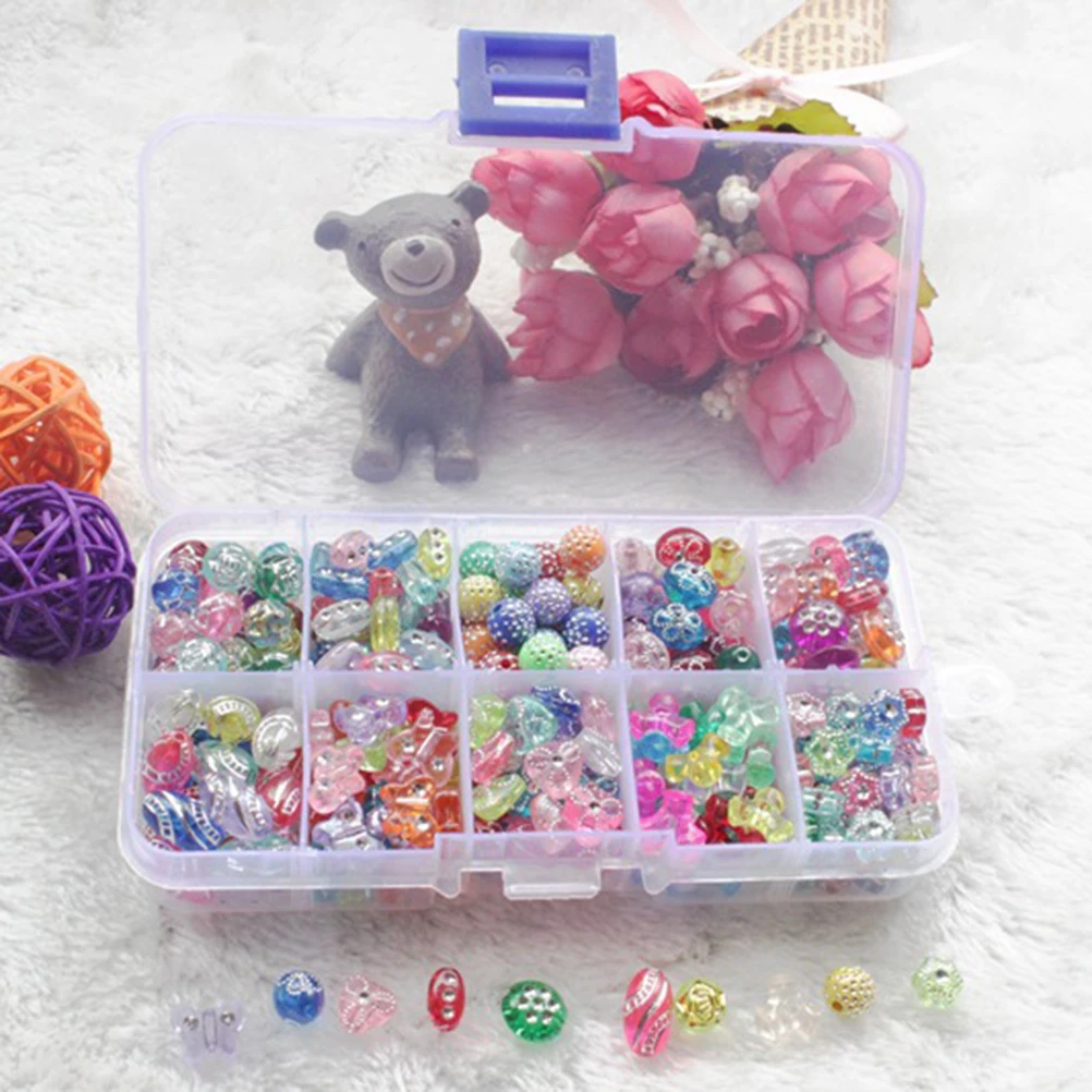 1 Boxed Loose Beads Colorful Acrylic Educational Toy Assorted Beads DIY Beads for Jewelry Earring Necklace Bracelet Making
1 Boxed Loose Beads Colorful Acrylic Educational Toy Assorted Beads DIY Beads for Jewelry Earring Necklace Bracelet Making
