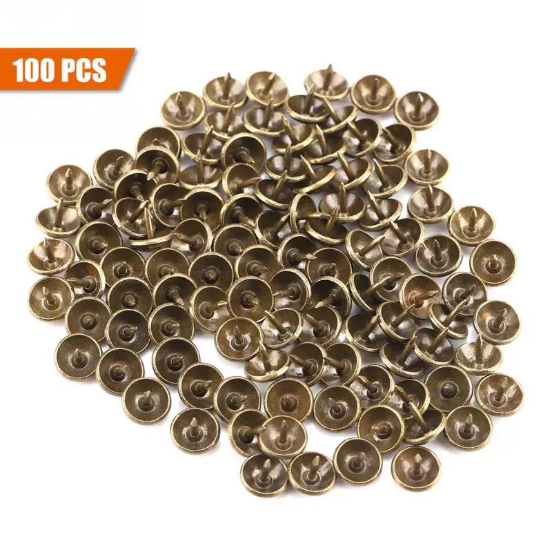 100PCS/Pack Thicken Iron Staples Nails Antique Decorative Jewelry Box Door Nail bubble nail Furniture Wooden Door Accessories
100PCS/Pack Thicken Iron Staples Nails Antique Decorative Jewelry Box Door Nail bubble nail Furniture Wooden Door Accessories