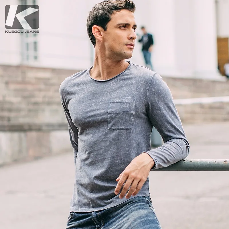 Autumn Men T Shirt 100% Cotton Pocket Print Blue Color For Man Casual Long Sleeve Slim Fit T-Shirt Male New Tops Tee Shirt 1529
Autumn Men T Shirt 100% Cotton Pocket Print Blue Color For Man Casual Long Sleeve Slim Fit T-Shirt Male New Tops Tee Shirt 1529