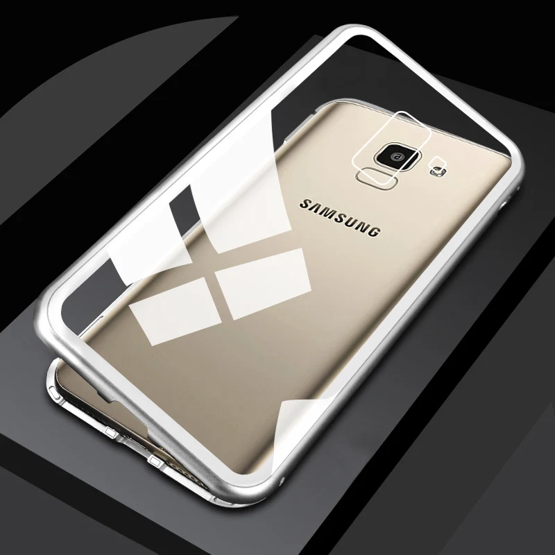 Super Magnetic Mobile Phone Shell for Samsung J6 Case tempered glass back cover for Samsung Galaxy J6 2018 J600f adsorption flip
Super Magnetic Mobile Phone Shell for Samsung J6 Case tempered glass back cover for Samsung Galaxy J6 2018 J600f adsorption flip