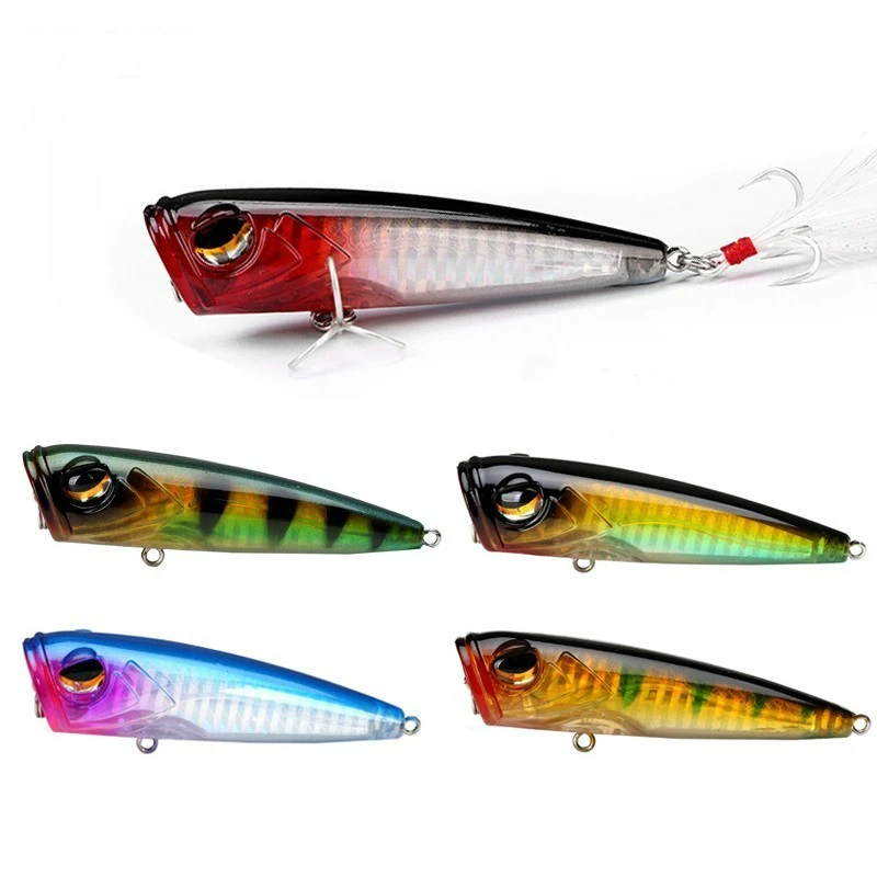 15g 8cm mini popper fishing lure top water artificial bait minnow wobblers hard lure carretilha poper hardbait for pike fishing
15g 8cm mini popper fishing lure top water artificial bait minnow wobblers hard lure carretilha poper hardbait for pike fishing