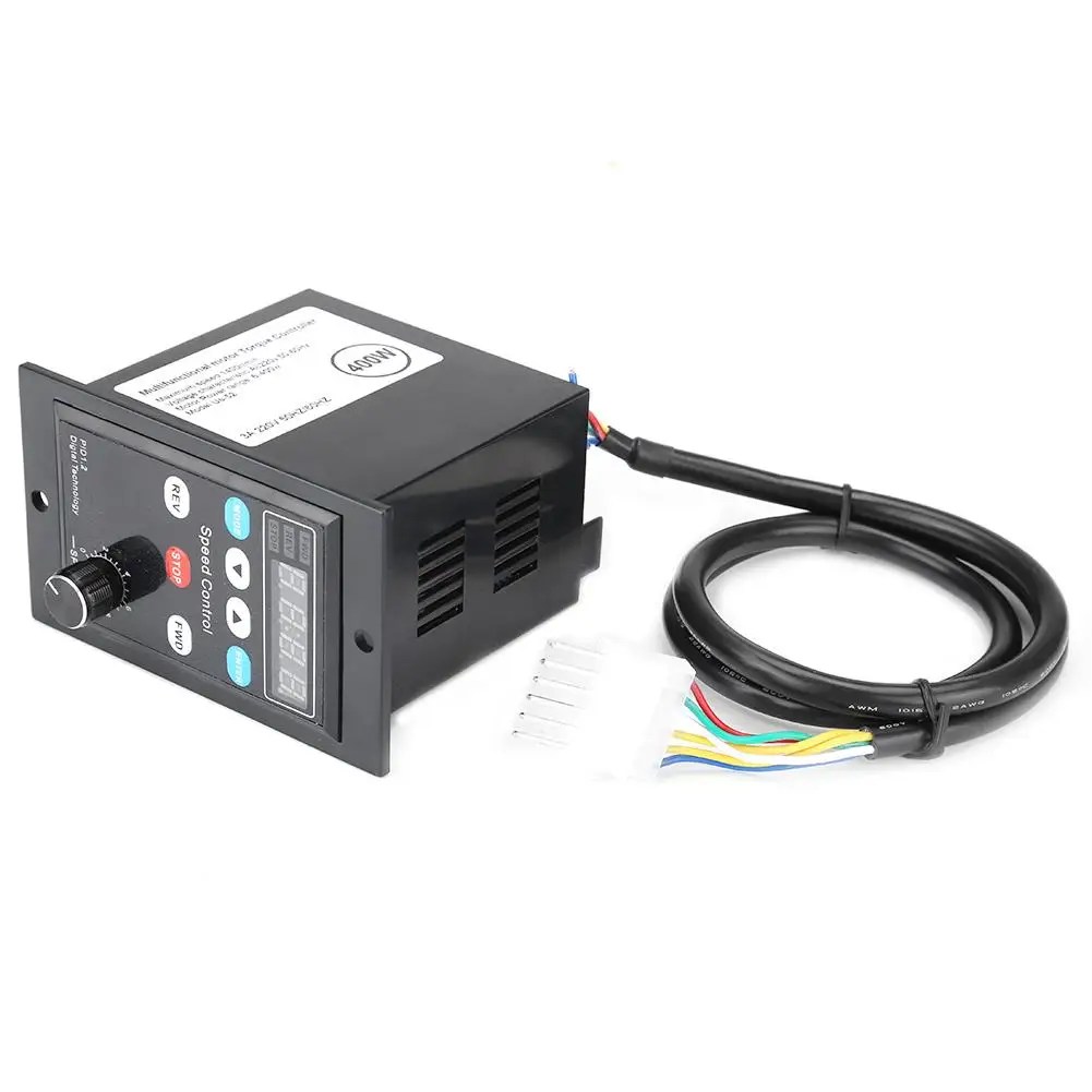 ux-52 Digital Display 220V AC Motor Speed Controller Motor Governor Soft Start 6W-400W Motor Speed Regulator NEW
ux-52 Digital Display 220V AC Motor Speed Controller Motor Governor Soft Start 6W-400W Motor Speed Regulator NEW