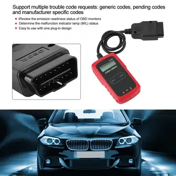 OBD2 OBDII Car Code Fault Reader Scanner Auto Engine Diagnostic Reset Tool VC300 Adapter Auto Diagnostic Tools
OBD2 OBDII Car Code Fault Reader Scanner Auto Engine Diagnostic Reset Tool VC300 Adapter Auto Diagnostic Tools