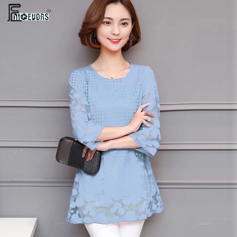 2019 Design Long Tops Tunic Blouse Shirts Dot Women O Neck Patchwork Mesh Sheer See Through Top Plus Size 5XL 4XL 3XL
2019 Design Long Tops Tunic Blouse Shirts Dot Women O Neck Patchwork Mesh Sheer See Through Top Plus Size 5XL 4XL 3XL