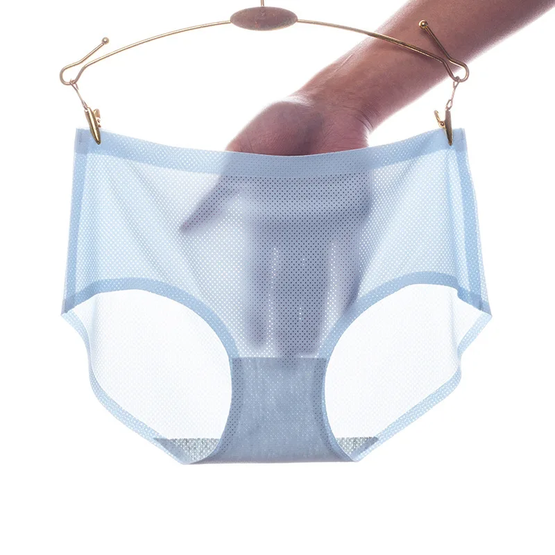 New Fashion Sexy Ice Silk One Piece Seamless Breathable Big Size Panties Women Underwear Selling Hot Briefs
New Fashion Sexy Ice Silk One Piece Seamless Breathable Big Size Panties Women Underwear Selling Hot Briefs