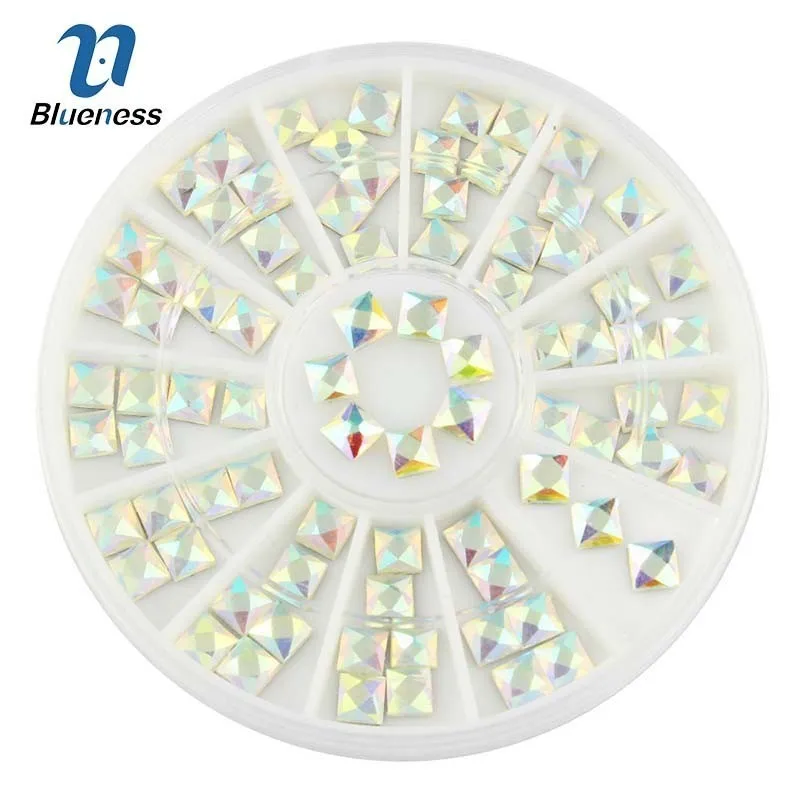 Blueness 1wheel Colorful Nails Rhinestones Square Glass Drilling Ab Color Nail Crystal Charms Glitter Nail Art Decorations
Blueness 1wheel Colorful Nails Rhinestones Square Glass Drilling Ab Color Nail Crystal Charms Glitter Nail Art Decorations