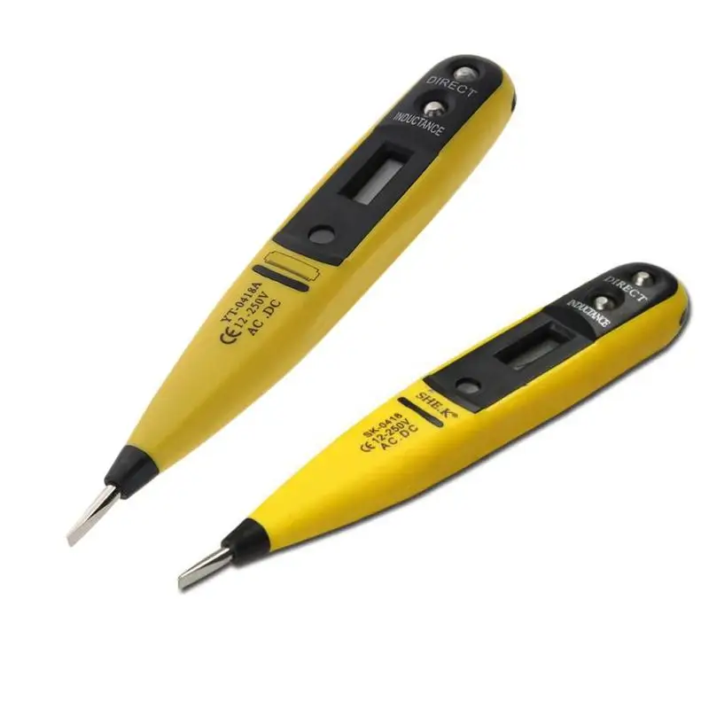 2 types Digital Multi-sensor detect 12-220V Electrical Voltage Measure Detector Test Pen Measure Volt Detector Night Vision
2 types Digital Multi-sensor detect 12-220V Electrical Voltage Measure Detector Test Pen Measure Volt Detector Night Vision