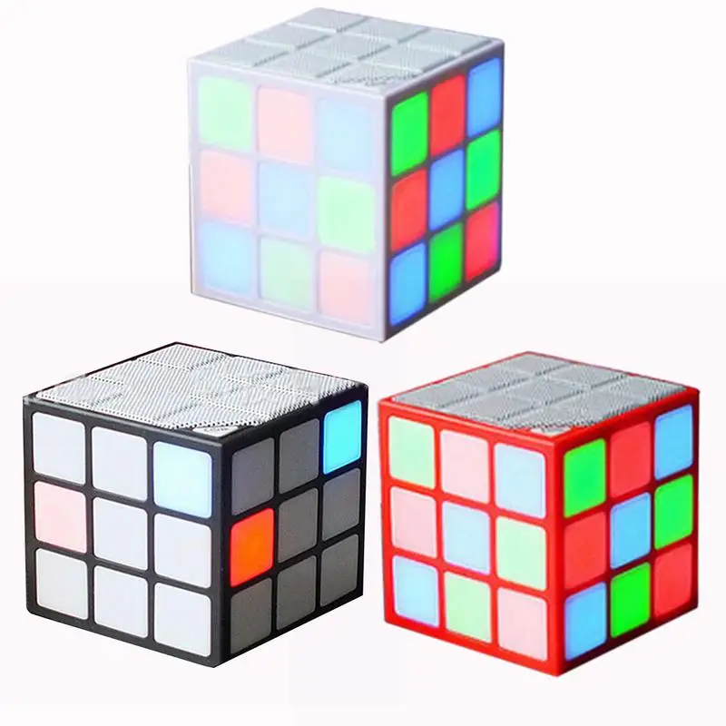 Creative Colorful Car Bluetooth Audio Cube Colorful LED Wireless Speaker Car Subwoofer Audio Radio Cubo Magical
Creative Colorful Car Bluetooth Audio Cube Colorful LED Wireless Speaker Car Subwoofer Audio Radio Cubo Magical