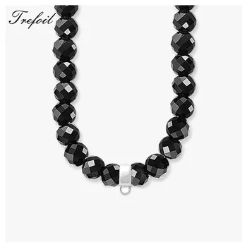 Long Pendant Necklace Onyx Charm Carrier, Fashion 925 Sterling Silver Jewelry European Classic Gift For Women Girls Tesbih
Long Pendant Necklace Onyx Charm Carrier, Fashion 925 Sterling Silver Jewelry European Classic Gift For Women Girls Tesbih