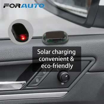FORAUTO Car Solar Power Fake Security System Anti-Theft Caution Warning Lamp Fake Alarm Lamp LED Light Flash Blinking Universal
FORAUTO Car Solar Power Fake Security System Anti-Theft Caution Warning Lamp Fake Alarm Lamp LED Light Flash Blinking Universal