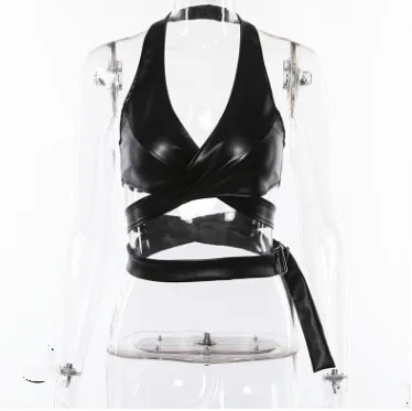 SummerSexy Bandage Tank Tops Casual Women Lady Crop Top Vest Sleeveless Shirt Fashion Clothng | Женская одежда
