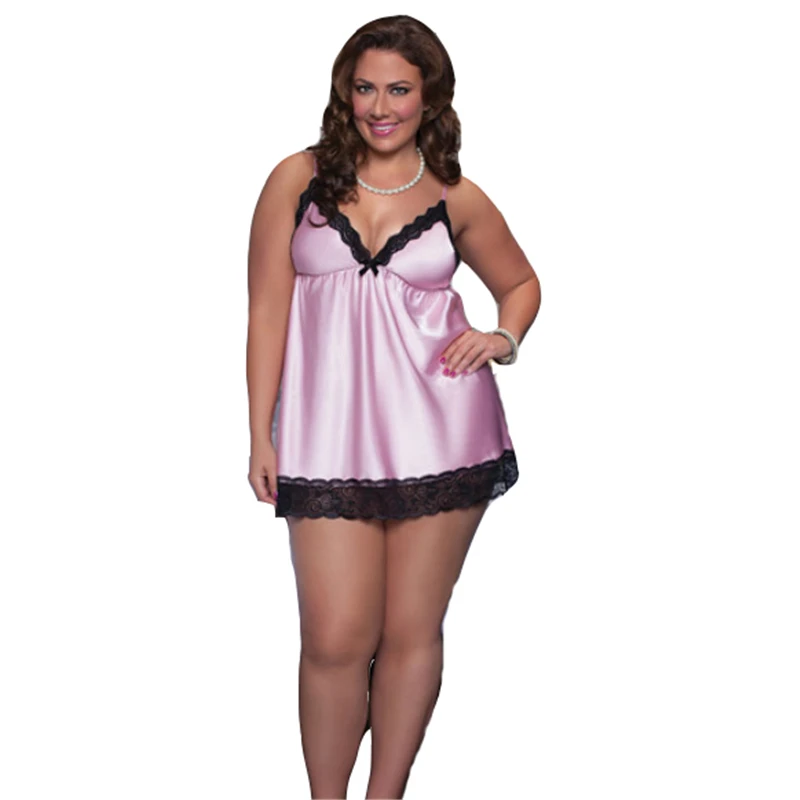 2019 Pajamas For Woman Nightgown Sexy Lingerie Nightgown Lace V-neck Condole Belt Solid Backless Female Sleepwear Large Size
2019 Pajamas For Woman Nightgown Sexy Lingerie Nightgown Lace V-neck Condole Belt Solid Backless Female Sleepwear Large Size