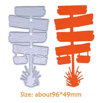 Signpost Cutting Dies Guideboard Shape Dies for Scrapbooking Embossing Craft Metal Stencils DIY Craft Album Paper Card
Signpost Cutting Dies Guideboard Shape Dies for Scrapbooking Embossing Craft Metal Stencils DIY Craft Album Paper Card