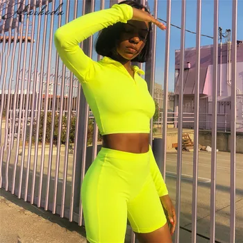 Sexy Sexy Solid Top And Pants 2 Pieces Set Women Tight Long Sleeve Top And Tracksuit Shorts Sets Casual Women 2 Pcs Set
Sexy Sexy Solid Top And Pants 2 Pieces Set Women Tight Long Sleeve Top And Tracksuit Shorts Sets Casual Women 2 Pcs Set