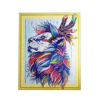 Hot Diy Diamond Painting Embroidery Lion Pattern Diamond Painting Mosaic Home Decoration - Stick Drill Area Size 40x50Cm
Hot Diy Diamond Painting Embroidery Lion Pattern Diamond Painting Mosaic Home Decoration - Stick Drill Area Size 40x50Cm