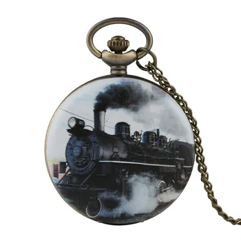 Clock Fobs Pocket Watch for Men Retro Train Pattern Bronze Color Pocket Watches Quartz Pocket Watch Analog Pendant With Necklace
Clock Fobs Pocket Watch for Men Retro Train Pattern Bronze Color Pocket Watches Quartz Pocket Watch Analog Pendant With Necklace