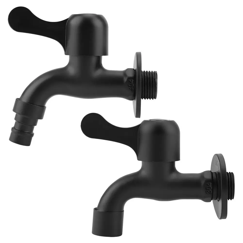 Stainless Steel Black Wall Mount Tap Garden Water Faucet for Bathroom Faucet Wall Mounted Washing Accessory
Stainless Steel Black Wall Mount Tap Garden Water Faucet for Bathroom Faucet Wall Mounted Washing Accessory