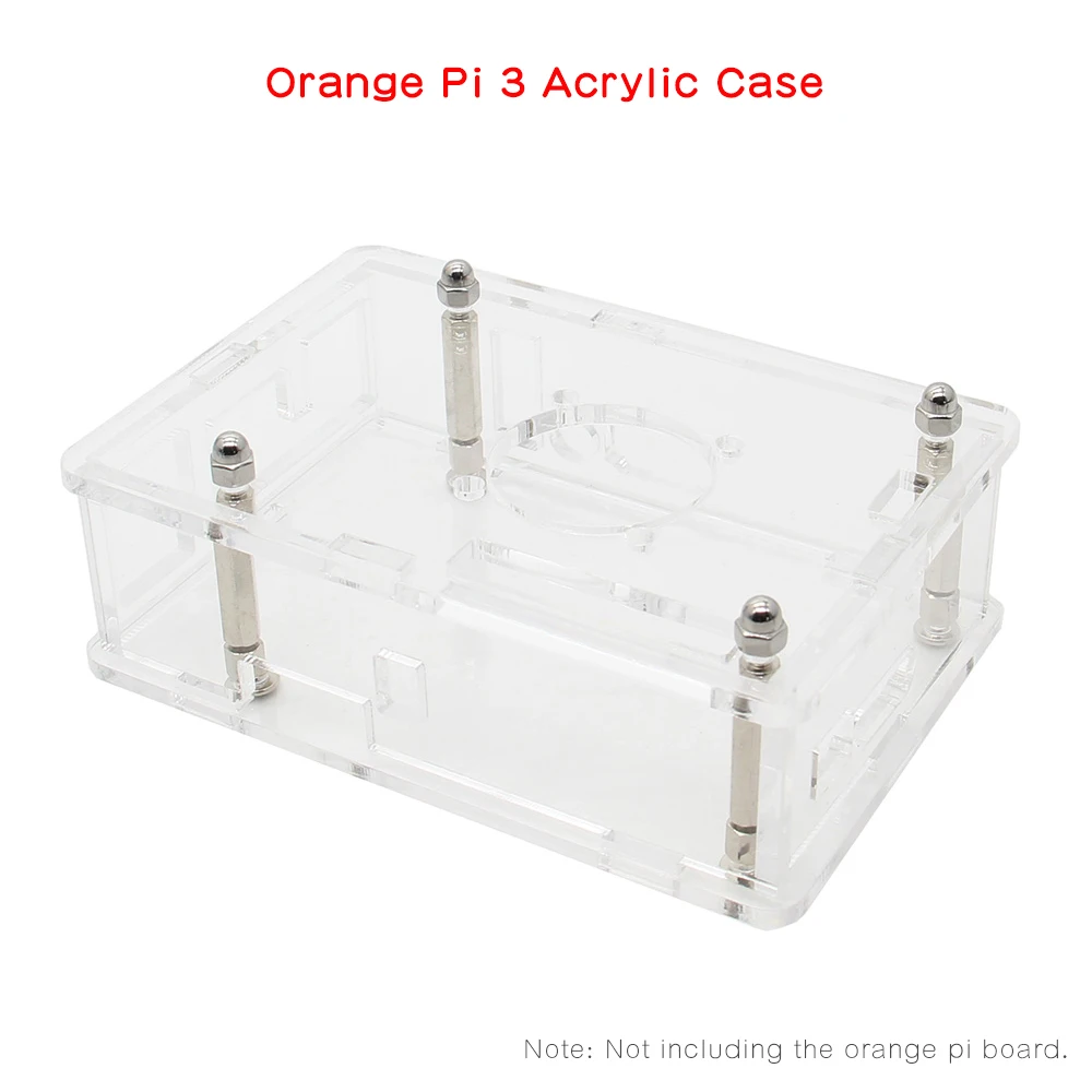 Orange pi 3 Acrylic Case with Fan Hole, Transparent Enclosure Protective Shell for Orange Pi 3
Orange pi 3 Acrylic Case with Fan Hole, Transparent Enclosure Protective Shell for Orange Pi 3