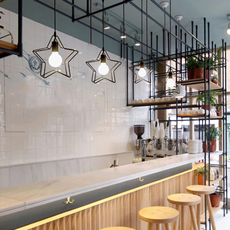 Creative Star Metal Cage Style Designer Ceiling Light Lamp Shade Pendant Decoraction High Quality
Creative Star Metal Cage Style Designer Ceiling Light Lamp Shade Pendant Decoraction High Quality