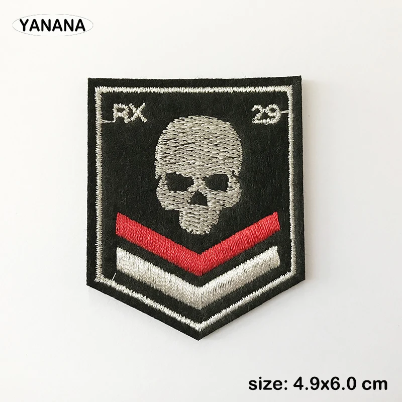 skeleton punk rock Badge Iron On Patches Sewing Embroidered Applique for Jacket Clothes Stickers Badge DIY Apparel Accessories
skeleton punk rock Badge Iron On Patches Sewing Embroidered Applique for Jacket Clothes Stickers Badge DIY Apparel Accessories