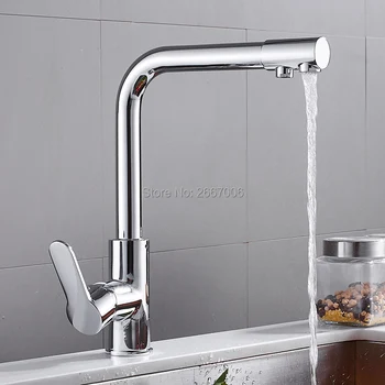 GIZERO 360 Degree Chrome Mixer Taps Health Swivel Brass Water Purification Filter Faucet Kitchen Sink Faucet Use Cleaning GI2128
GIZERO 360 Degree Chrome Mixer Taps Health Swivel Brass Water Purification Filter Faucet Kitchen Sink Faucet Use Cleaning GI2128