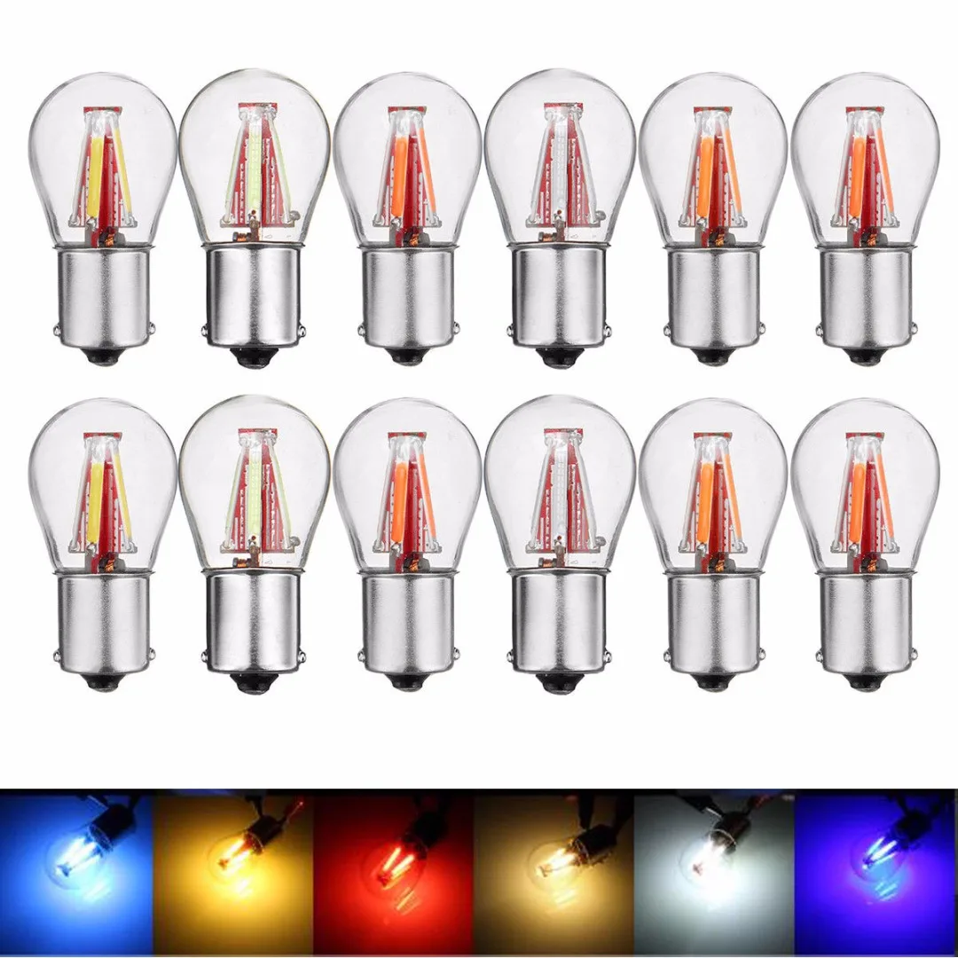 1Pcs 4 Fiilament Chips LED 3W BA15S Car Light 1156 Auto Vehicle Backup Reverse Turn Signal Brake DRL Light Bulb
1Pcs 4 Fiilament Chips LED 3W BA15S Car Light 1156 Auto Vehicle Backup Reverse Turn Signal Brake DRL Light Bulb