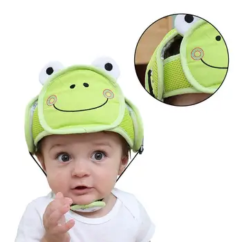 Cute frog hat Baby Safety Learn to Walk Cap Anti-collision Protective Hat Safety Helmet Soft Head Security Protection baby
Cute frog hat Baby Safety Learn to Walk Cap Anti-collision Protective Hat Safety Helmet Soft Head Security Protection baby