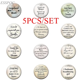5PCS/SET Always My Sister Forever My Friend Quote 25mm Round Glass Cabochon Jewelry Best Friends Friendship Lover Gifts
5PCS/SET Always My Sister Forever My Friend Quote 25mm Round Glass Cabochon Jewelry Best Friends Friendship Lover Gifts