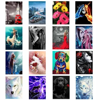 Fashion 5D Home Decor Multi-style Diamond Painting Cross Ctitch Kit 24Pattern Wall Sticker Mosaic Diamond Embroidery Painting
Fashion 5D Home Decor Multi-style Diamond Painting Cross Ctitch Kit 24Pattern Wall Sticker Mosaic Diamond Embroidery Painting
