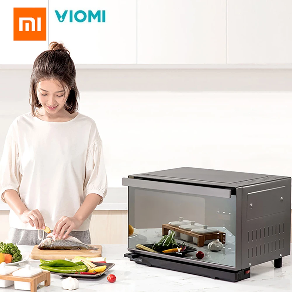 VIOMI 28L 2100W Electric Oven 2 In 1 Steaming Machine Multifunction Household Countertop Type Oven Toaster Meat Grill
VIOMI 28L 2100W Electric Oven 2 In 1 Steaming Machine Multifunction Household Countertop Type Oven Toaster Meat Grill