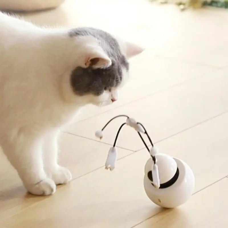 2019 New Robot Cat Toy Three-in-one Multi-function Spherical Tumbler Red Light 360 Degree Automatic Rotating Pet Toy Supplies
2019 New Robot Cat Toy Three-in-one Multi-function Spherical Tumbler Red Light 360 Degree Automatic Rotating Pet Toy Supplies