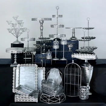 Vintage cake stand cupcake trays birdcage wedding cake tools home decoration bar dessert table party supplier single buy
Vintage cake stand cupcake trays birdcage wedding cake tools home decoration bar dessert table party supplier single buy