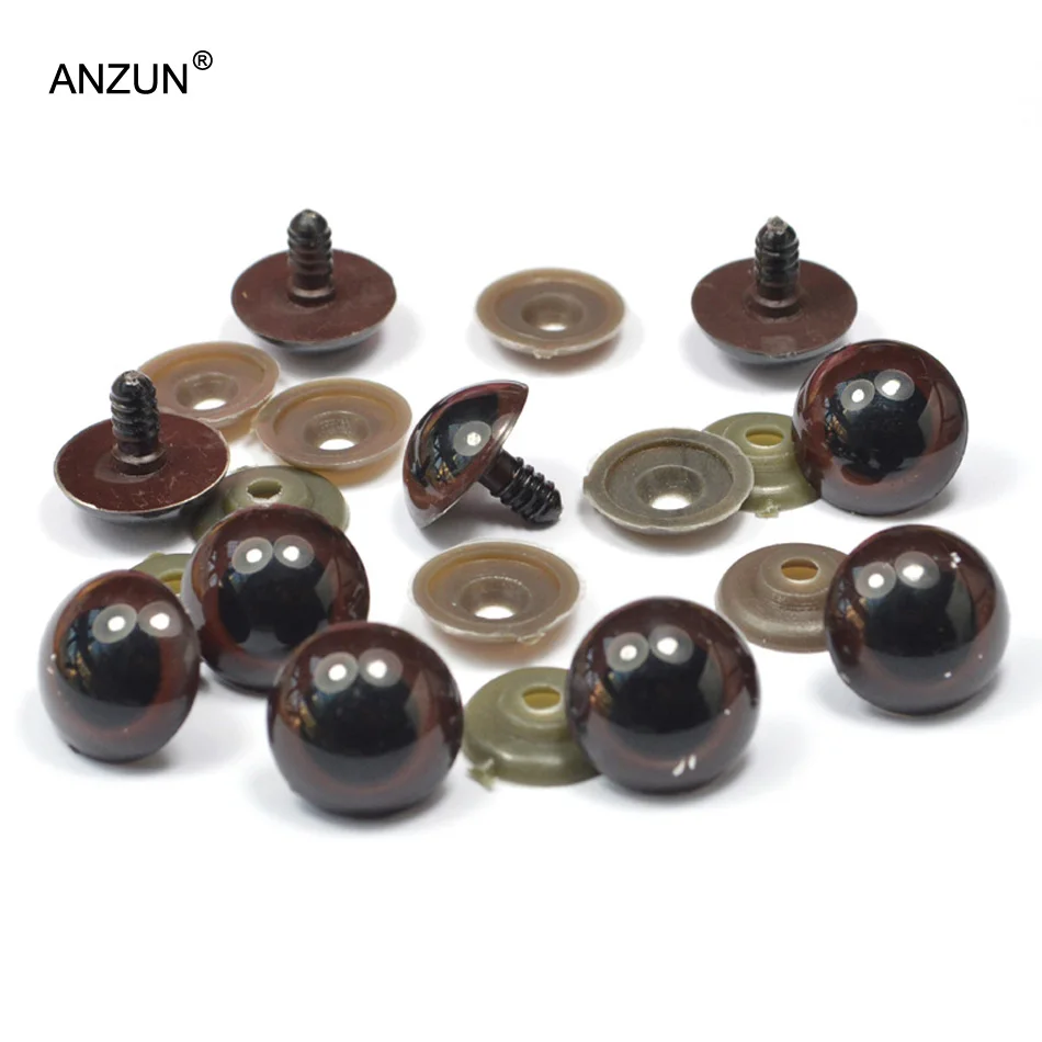 10-22mm Environmental Protection Plastic Safety Eyes For Teddy Bear Stuffed Toys Animal Dolls Plastic Beads Brown
10-22mm Environmental Protection Plastic Safety Eyes For Teddy Bear Stuffed Toys Animal Dolls Plastic Beads Brown